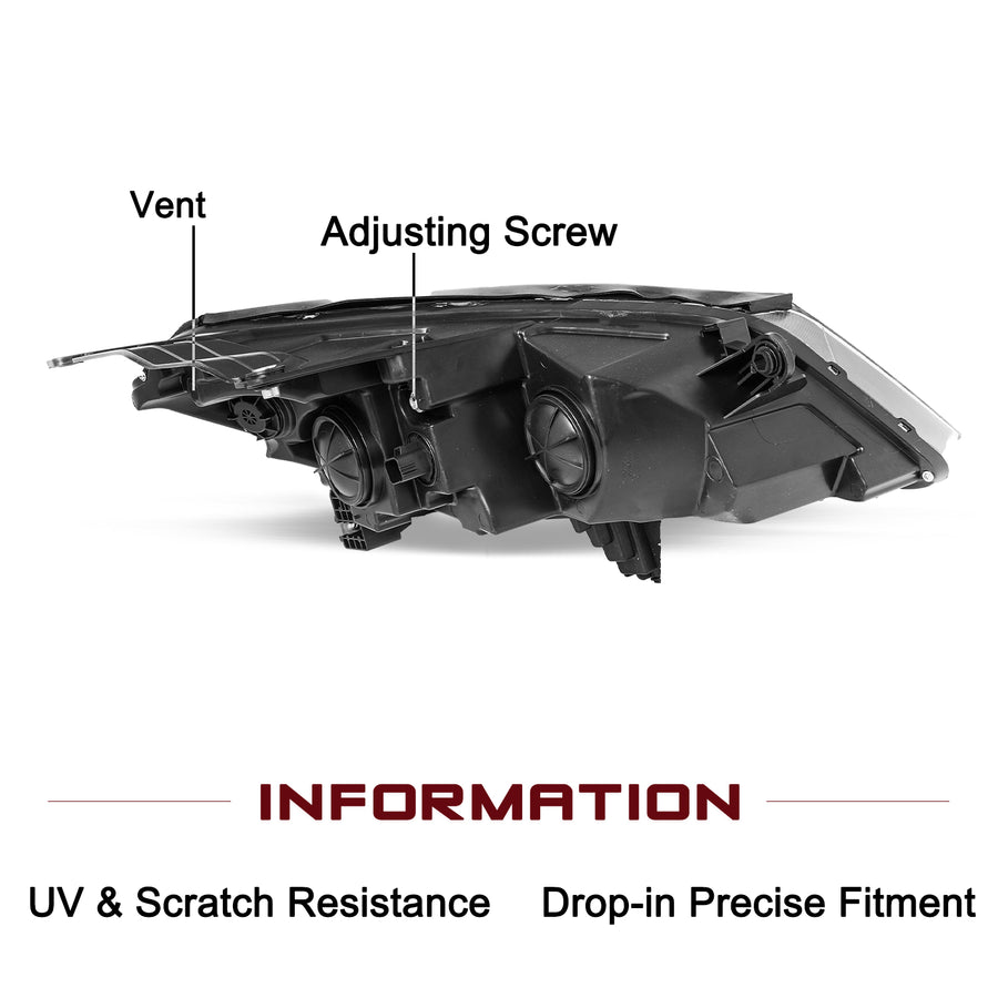 For 2013-2017 Chevy Traverse Halogen Headlights