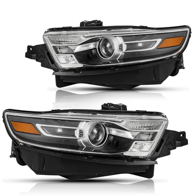 For 2013-2019 Ford Taurus Halogen Headlights