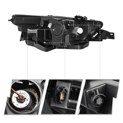 For 2013-2019 Ford Taurus Halogen Headlights