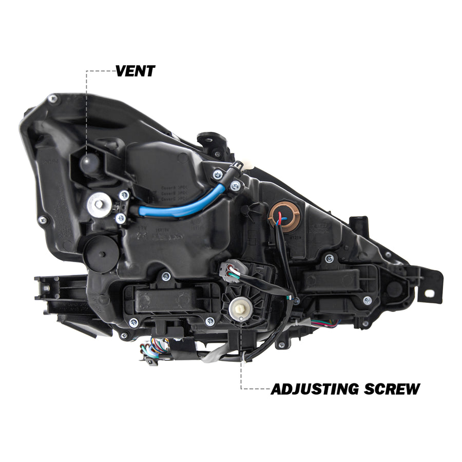 For 2014-2016 Lexus IS200t IS250 IS300 IS350 LED Projector Headlights