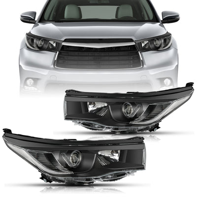 For 2014-2016 Toyota Highlander Headlights