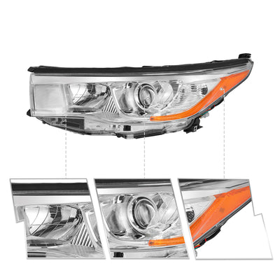 For 2014-2016 Toyota Highlander Headlights