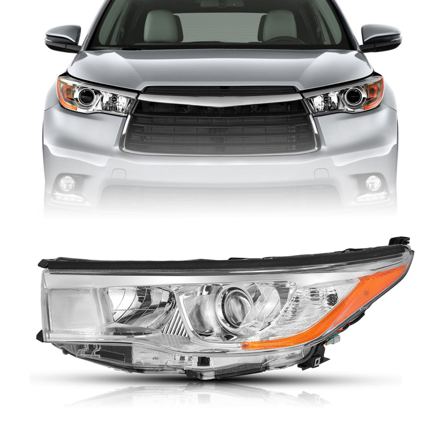 For 2014-2016 Toyota Highlander Headlights