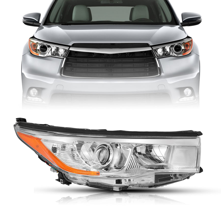 For 2014-2016 Toyota Highlander Headlights