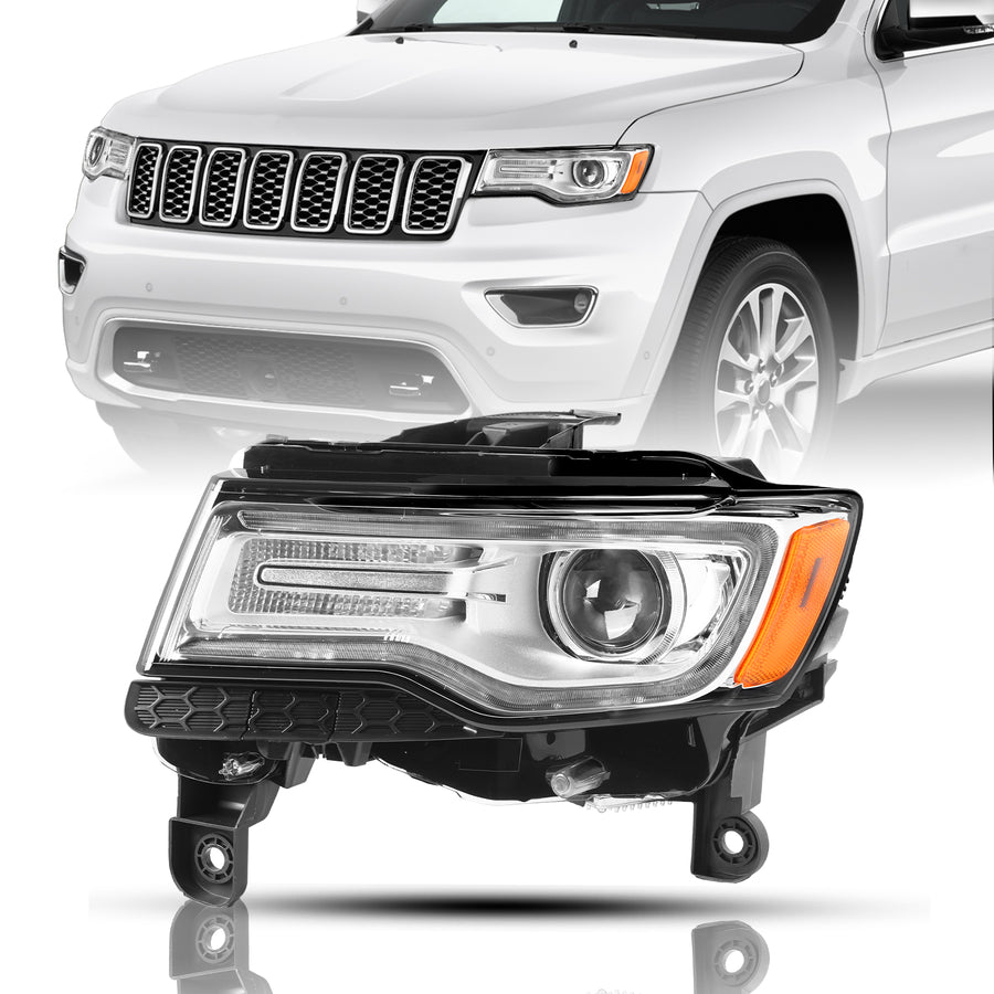 For 2014-2021 Jeep Grand Cherokee HID Projector Headlights