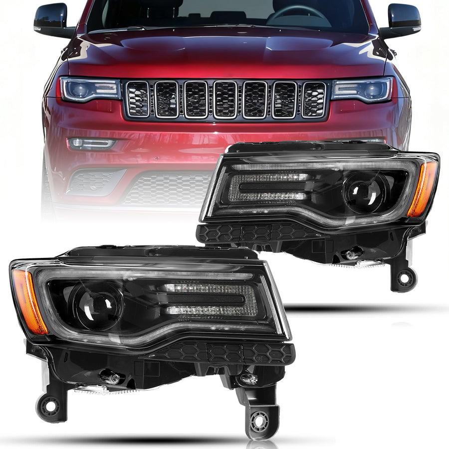 For 2014-2021 Jeep Grand Cherokee HID Projector Headlights