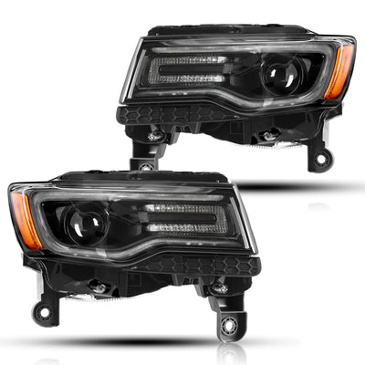 For 2014-2021 Jeep Grand Cherokee HID Projector Headlights