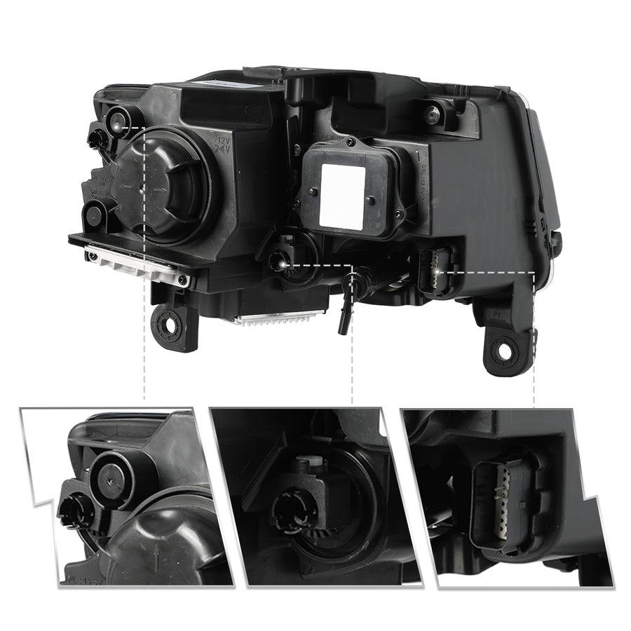 For 2014-2021 Jeep Grand Cherokee HID Projector Headlights