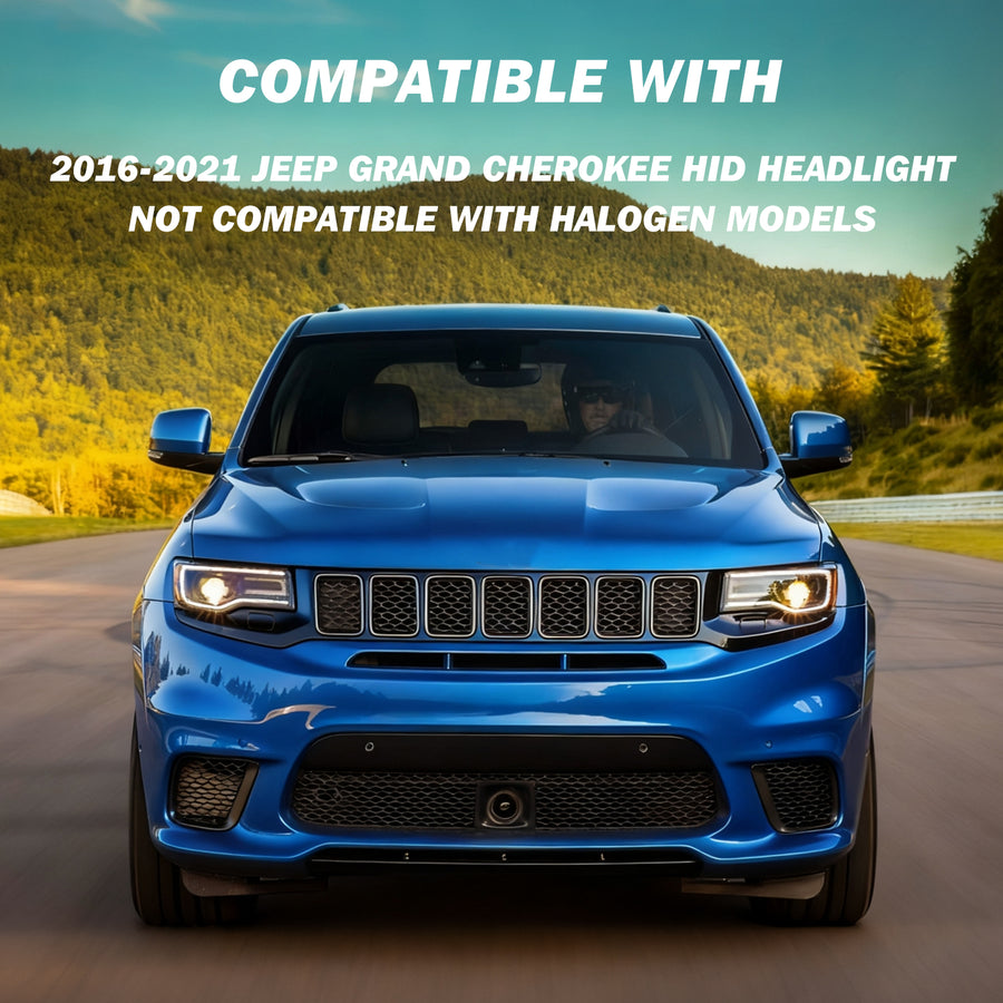 For 2014-2021 Jeep Grand Cherokee HID Projector Headlights