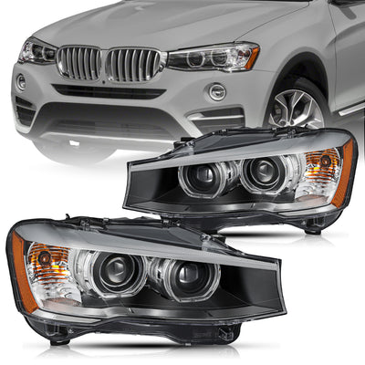 For 2015-2017 BMW X3/ 2015-2018 X4 HID/Xenon w/ AFS Projector Headlights