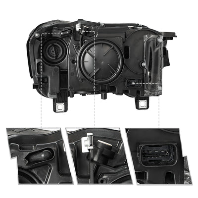 For 2015-2017 BMW X3/ 2015-2018 X4 HID/Xenon w/ AFS Projector Headlights