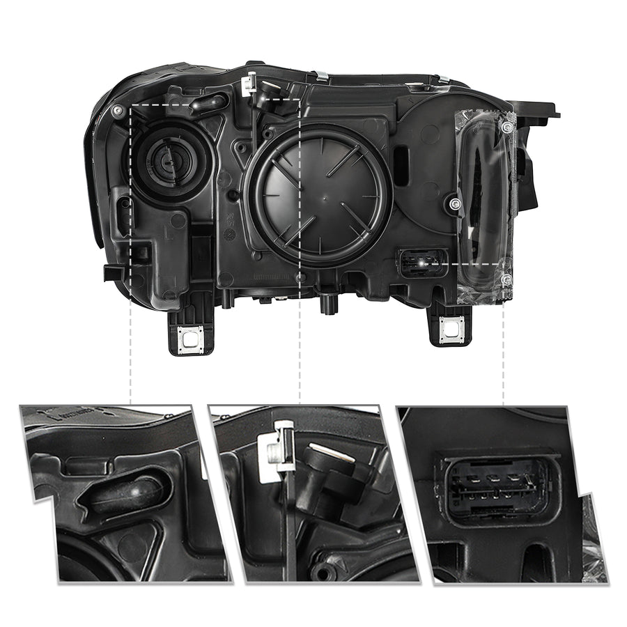 For 2015-2017 BMW X3/ 2015-2018 X4 HID/Xenon w/ AFS Projector Headlights