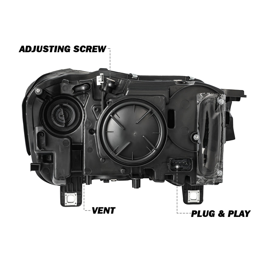 For 2015-2017 BMW X3/ 2015-2018 X4 HID/Xenon w/ AFS Projector Headlights