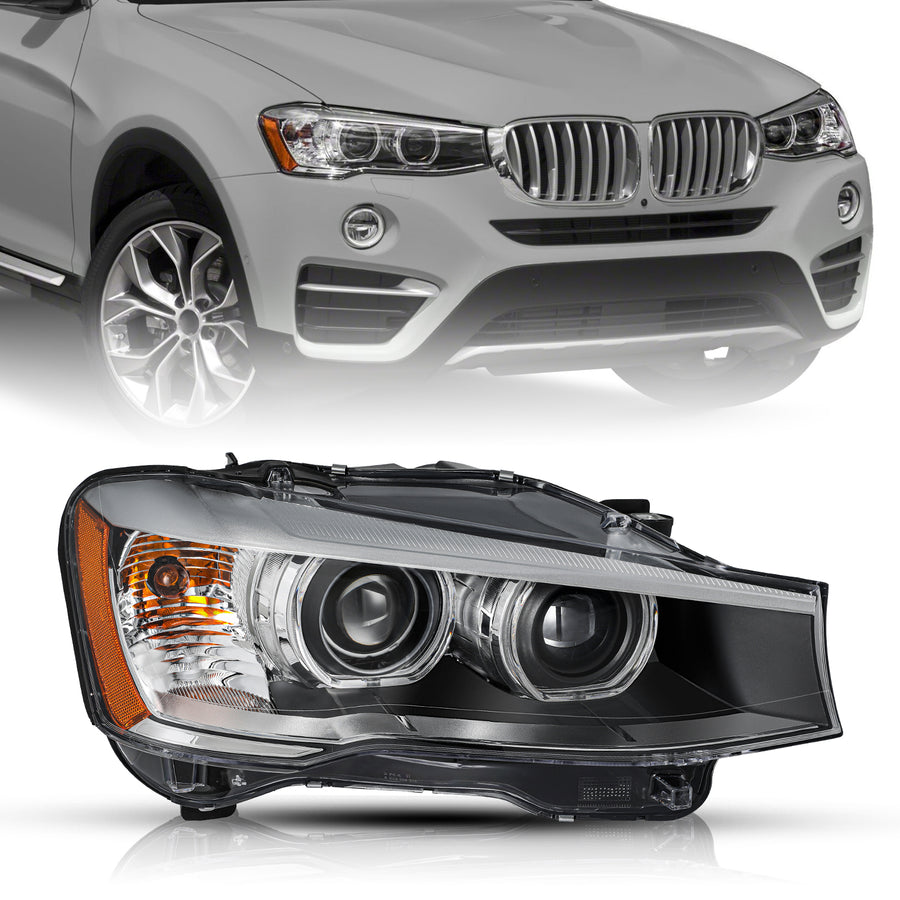 For 2015-2017 BMW X3/ 2015-2018 X4 HID/Xenon w/ AFS Projector Headlights