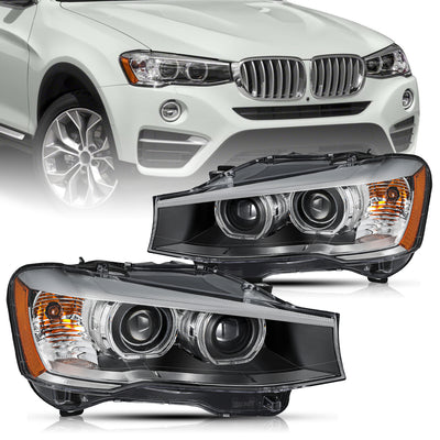 For 2015-2017 BMW X3/ 2015-2018 X4 HID/Xenon w/o AFS Projector Headlights