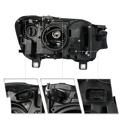 For 2015-2017 BMW X3/ 2015-2018 X4 HID/Xenon w/o AFS Projector Headlights