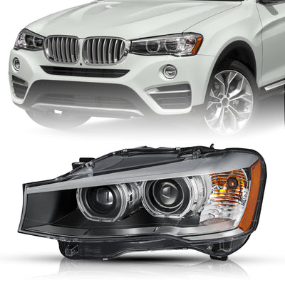 For 2015-2017 BMW X3/ 2015-2018 X4 HID/Xenon w/o AFS Projector Headlights