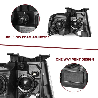 For 2015-2017 Ford Expedition Projector Headlights