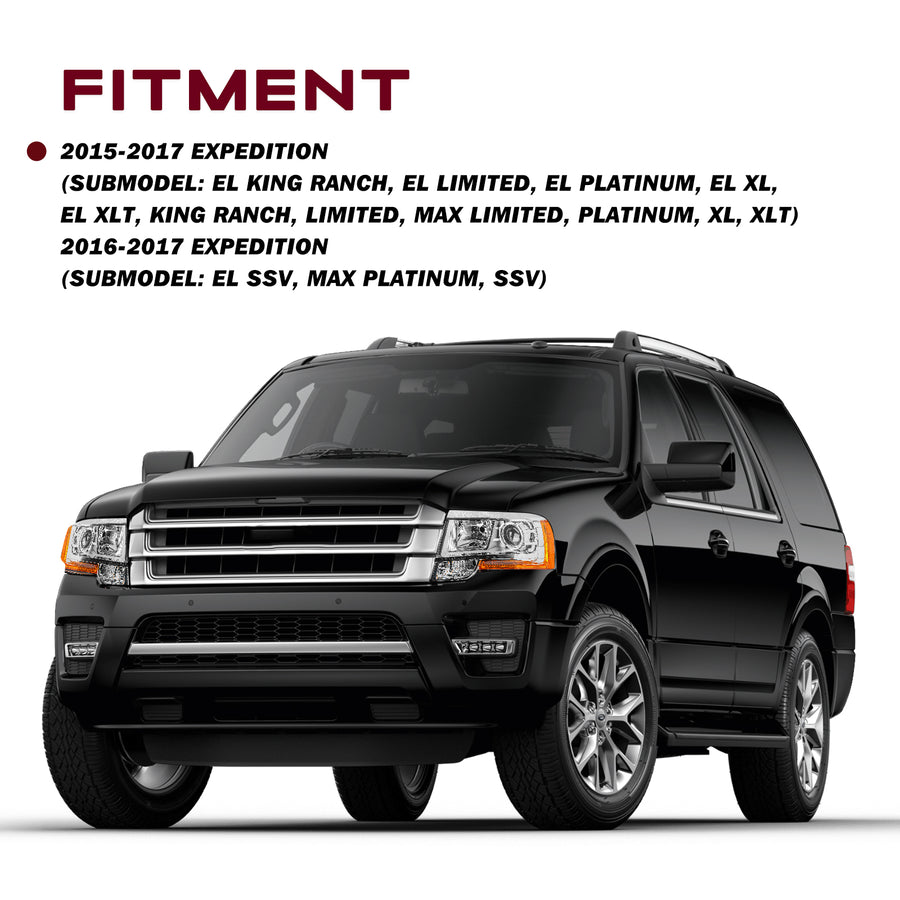 For 2015-2017 Ford Expedition Projector Headlights