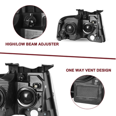 For 2015-2017 Ford Expedition Replacement Headlights