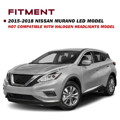 For 2015-2018 Nissan Murano LED Headlights