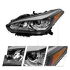 For 2015-2019 Infiniti Q70 LED Projector Headlights