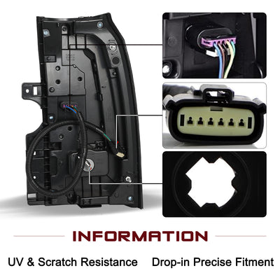 For 2015-2020 GMC Yukon/Yukon XL LED Tail Lights