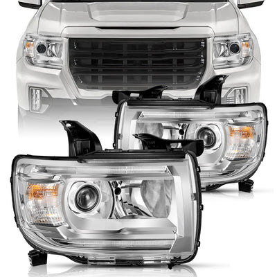 For 2015-2022 GMC Canyon Projector Headlights
