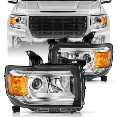 For 2015-2022 GMC Canyon Projector Headlights