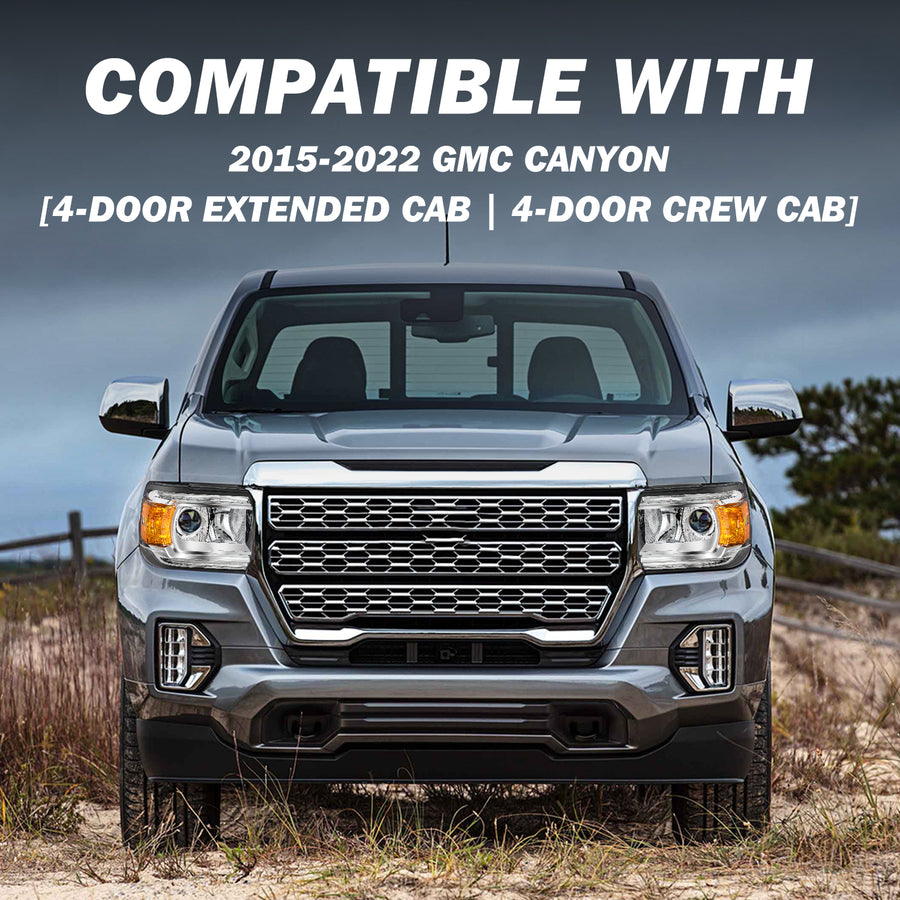 For 2015-2022 GMC Canyon Projector Headlights