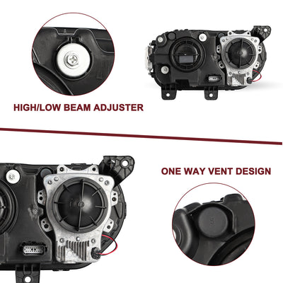 For 2015-2022 Dodge Challenger HID Projector Headlights