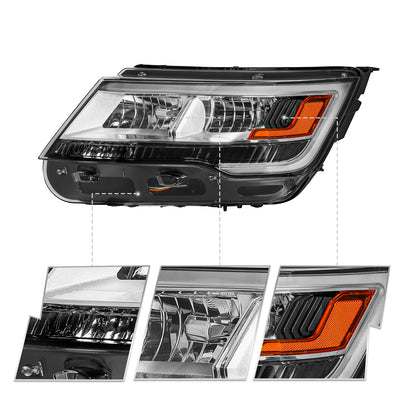 For 2016-2018 Ford Explorer LED DRL Headlights