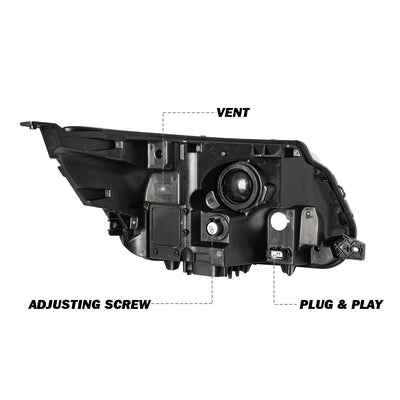 For 2016-2018 Ford Explorer LED DRL Headlights