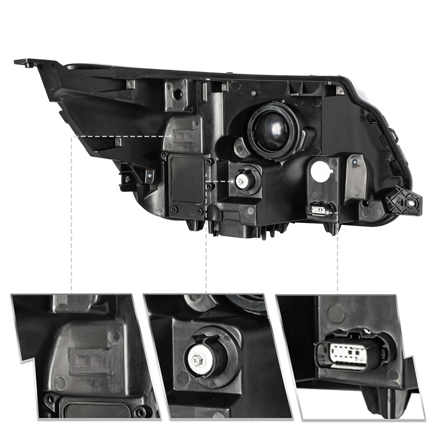 For 2016-2018 Ford Explorer LED DRL Headlights