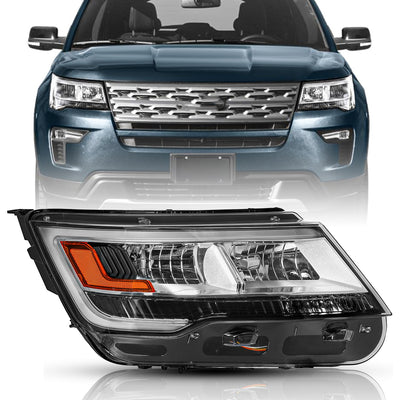 For 2016-2018 Ford Explorer LED DRL Headlights