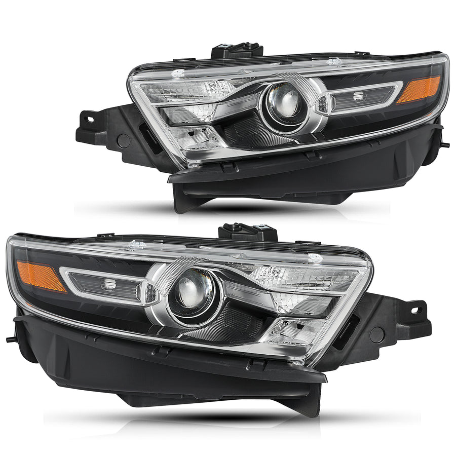 For 2016-2019 Ford Taurus Halogen Headlights
