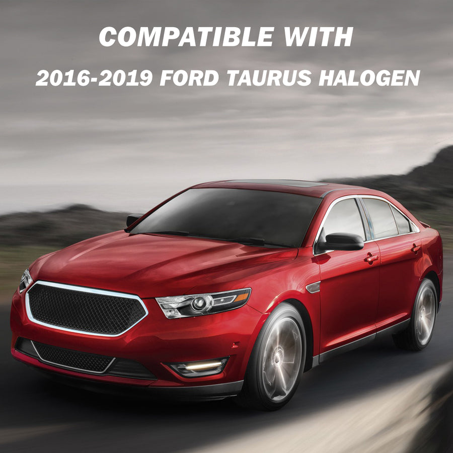 For 2016-2019 Ford Taurus Halogen Headlights