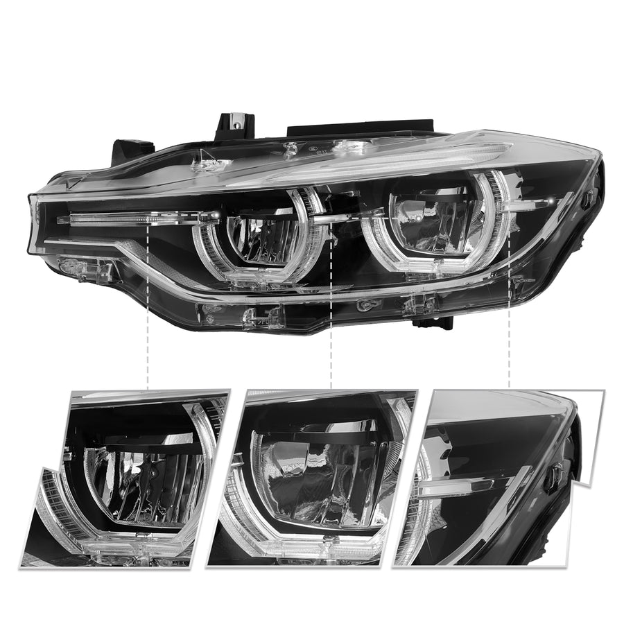 For 2016-2019 BMW 3 Series F30 F31 Full LED Headlights
