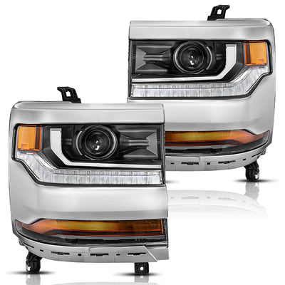 For 2016-2019 Chevy Silverado 1500 LD HID/Xenon Headlights