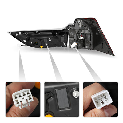 For 2016-2021 Lexus LX 570 LED Tail Lights