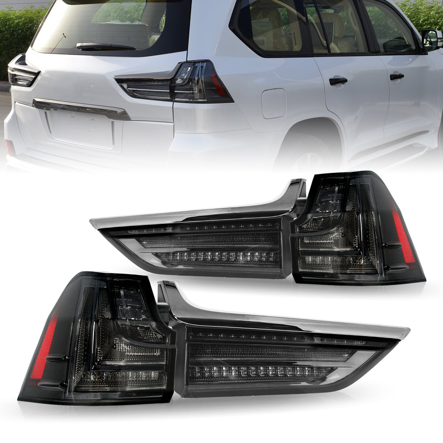For 2016-2021 Lexus LX 570 Upgraded LED Tail Lights