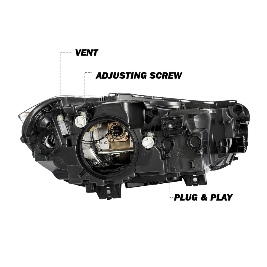 For 2016-2022 BMW X1(F48) Halogen Headlights