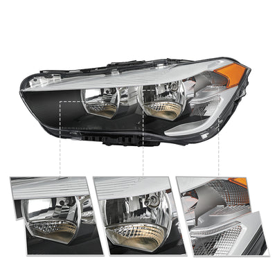 For 2016-2022 BMW X1(F48) Halogen Headlights
