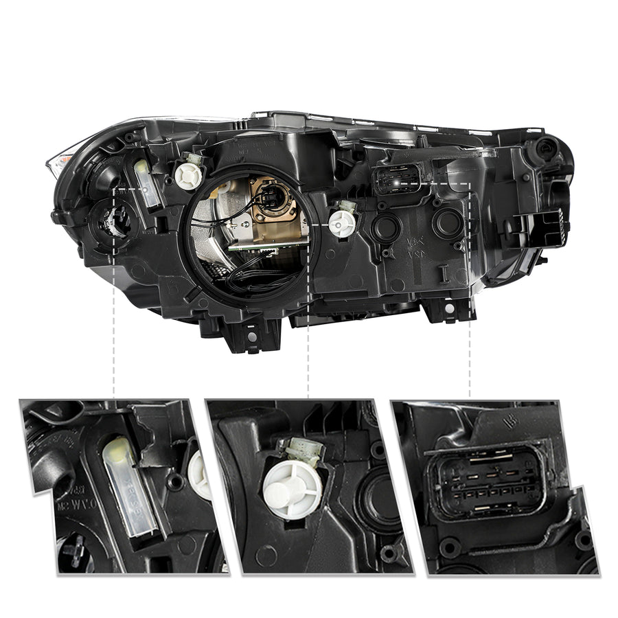 For 2016-2022 BMW X1(F48) Halogen Headlights