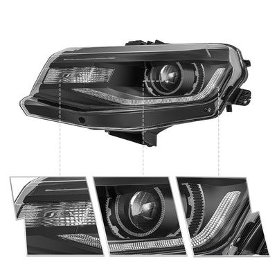 For 2016-2022 Chevy Camaro HID/Xenon Projector Headlights
