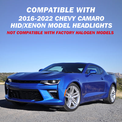 For 2016-2022 Chevy Camaro HID/Xenon Projector Headlights