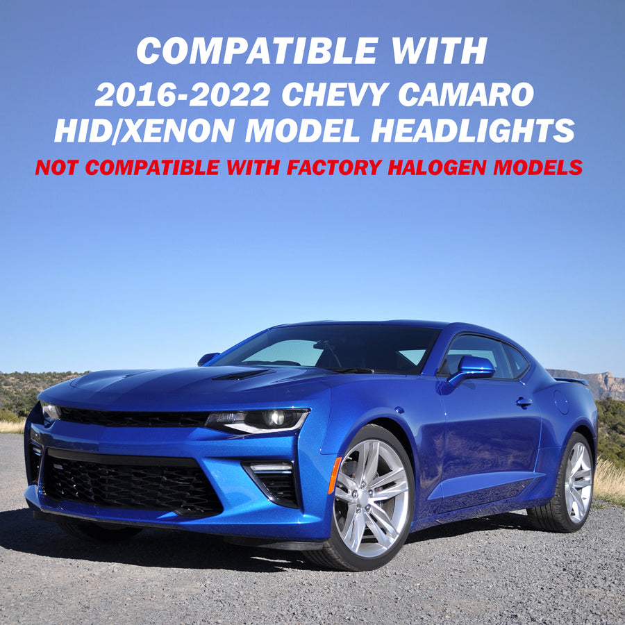 For 2016-2022 Chevy Camaro HID/Xenon Projector Headlights