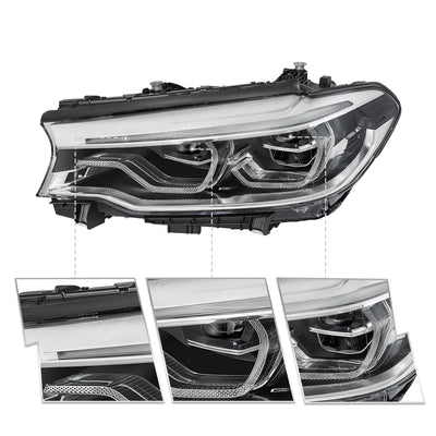 For 2017-2020 BMW 5 Series G30 G31 M5 540i 530i Full LED Headlights