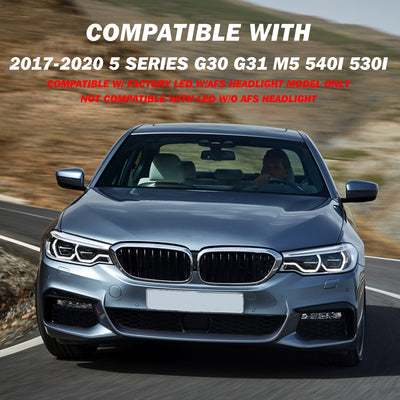 For 2017-2020 BMW 5 Series G30 G31 M5 540i 530i Full LED Headlights
