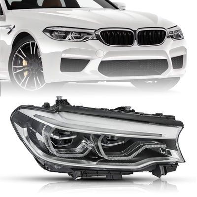 For 2017-2020 BMW 5 Series G30 G31 M5 540i 530i Full LED Headlights